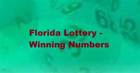 last night florida lottery winning numbers|florida lotto winning numbers yesterday.